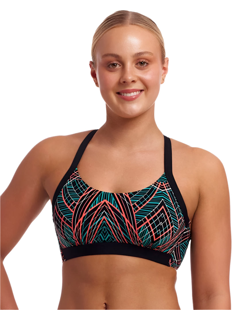 Funkita Two Piece Hold Steady Crop Top