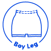 Ladies Swim Boy Shorts