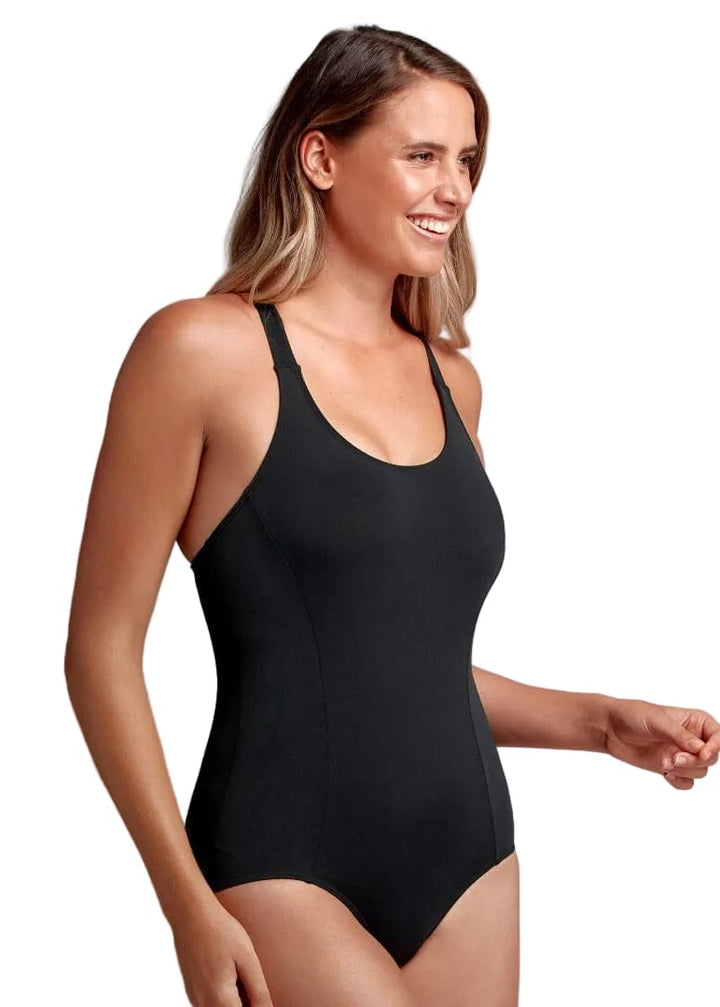 Funkita One Piece Swimsuit Still Black / 10 Ladies Brace Me Back