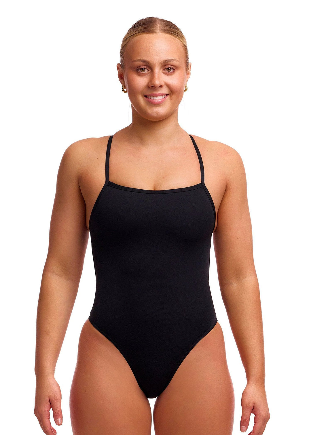 Funkita One Piece Swimsuit Still Black / 6 Single Strength One Piece