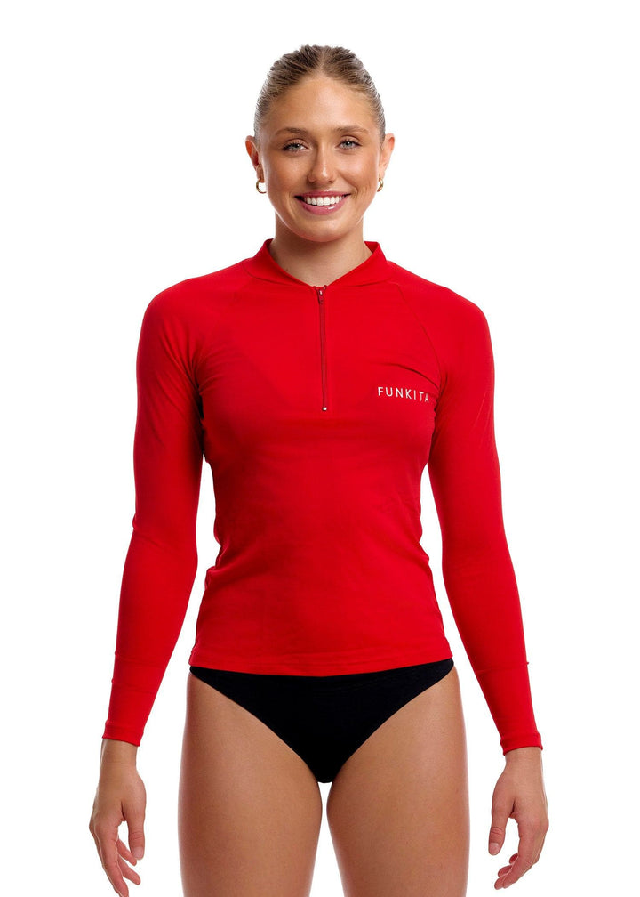 Funkita Swim Top Long Sleeve Rash Vest
