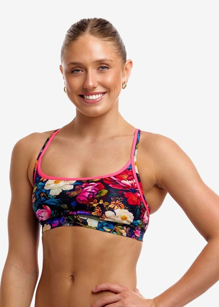 Funkita Two Piece Bed of Roses / 8 Sports Top