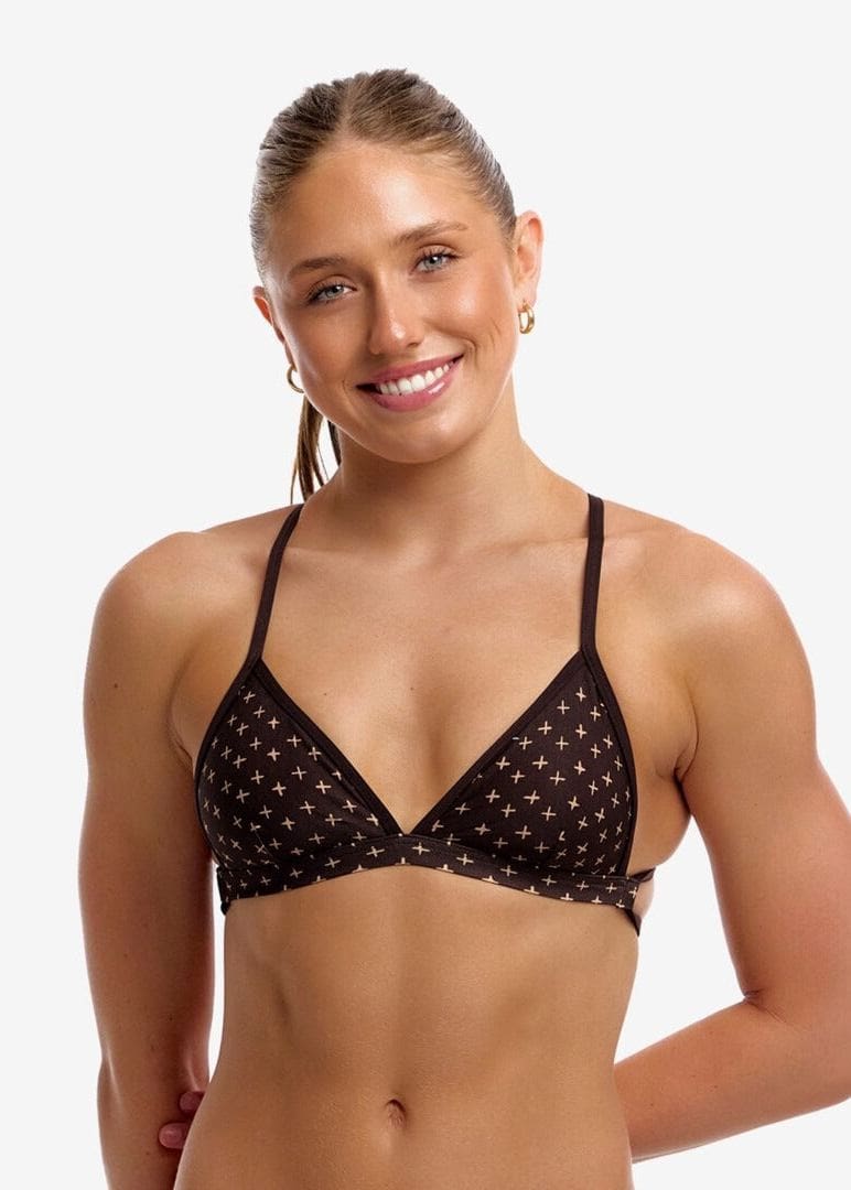 Funkita Two Piece Hot Cross / 8 Tri Top