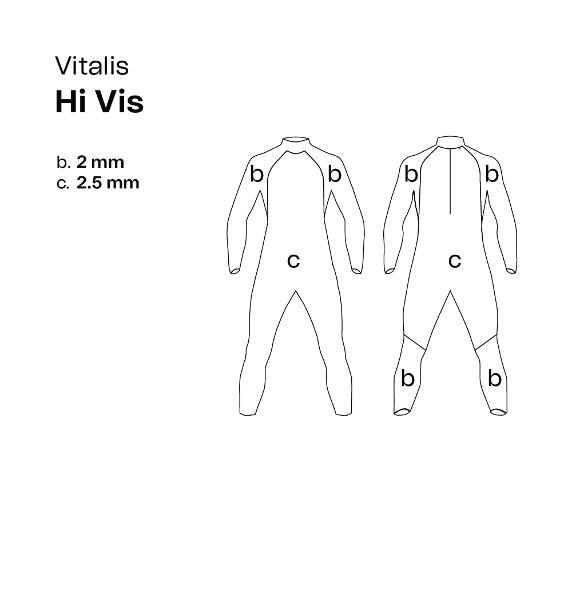 Orca Wetsuit Vitalis OpenWater Hi-Vis