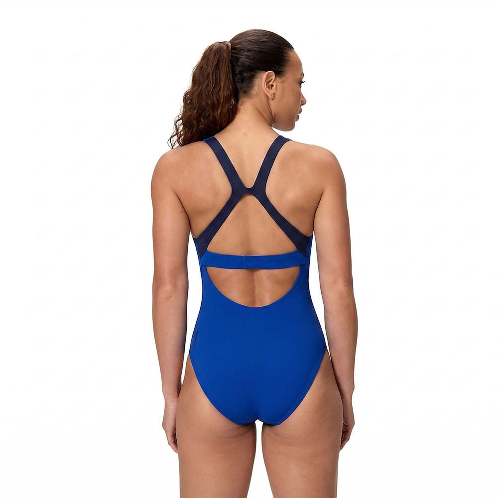 Speedo One Piece Swimsuit Flex Band Swimsuit