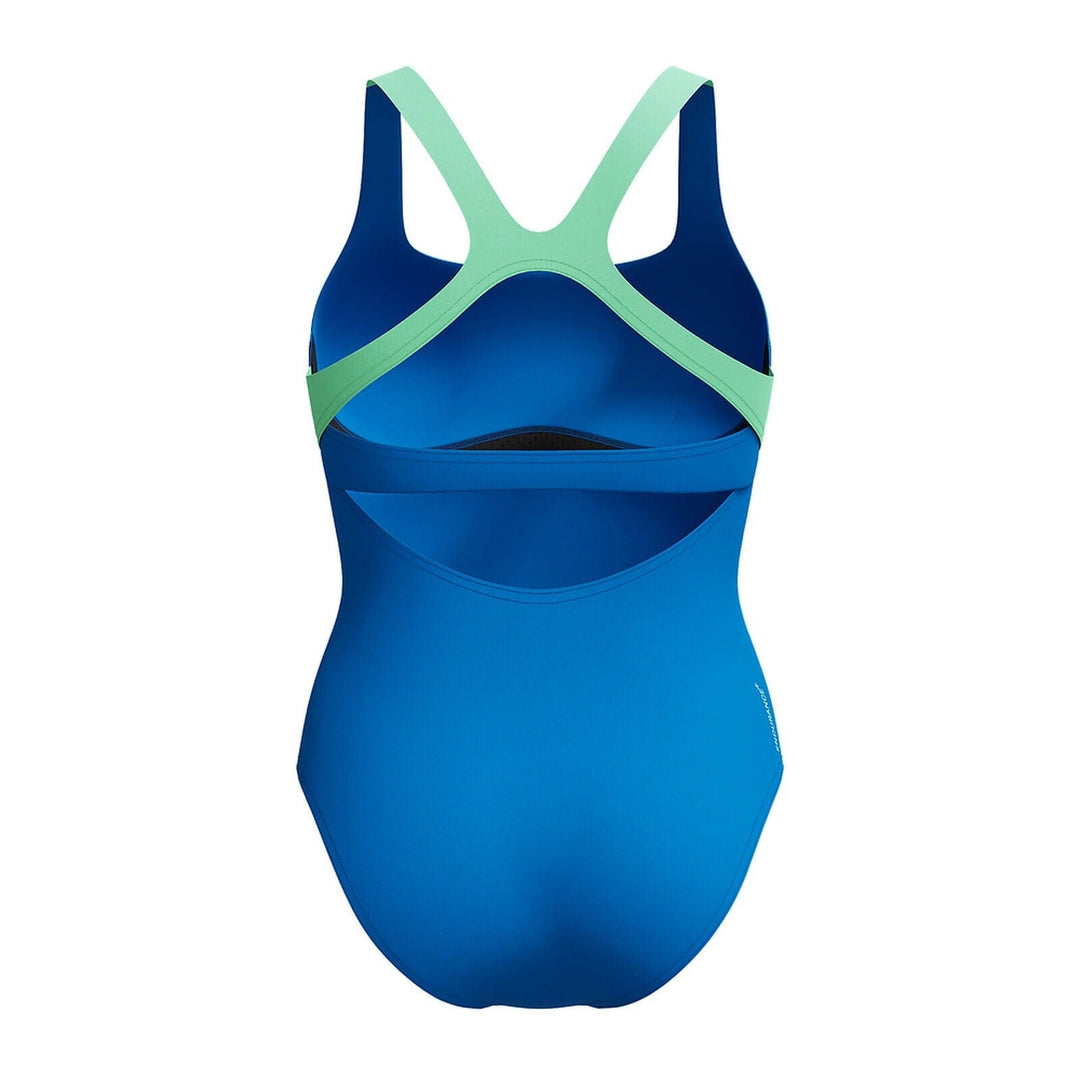 Speedo One Piece Swimsuit Flex Band Swimsuit With Built In Swim Bra