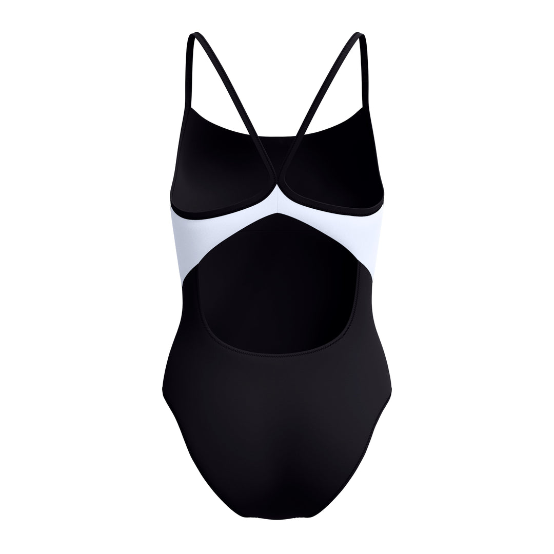 Speedo One Piece Swimsuit Solid Racerback One Piece