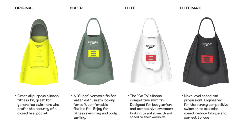 Speedo Swim Fins Speedo X DMC Elite Fin (pair)