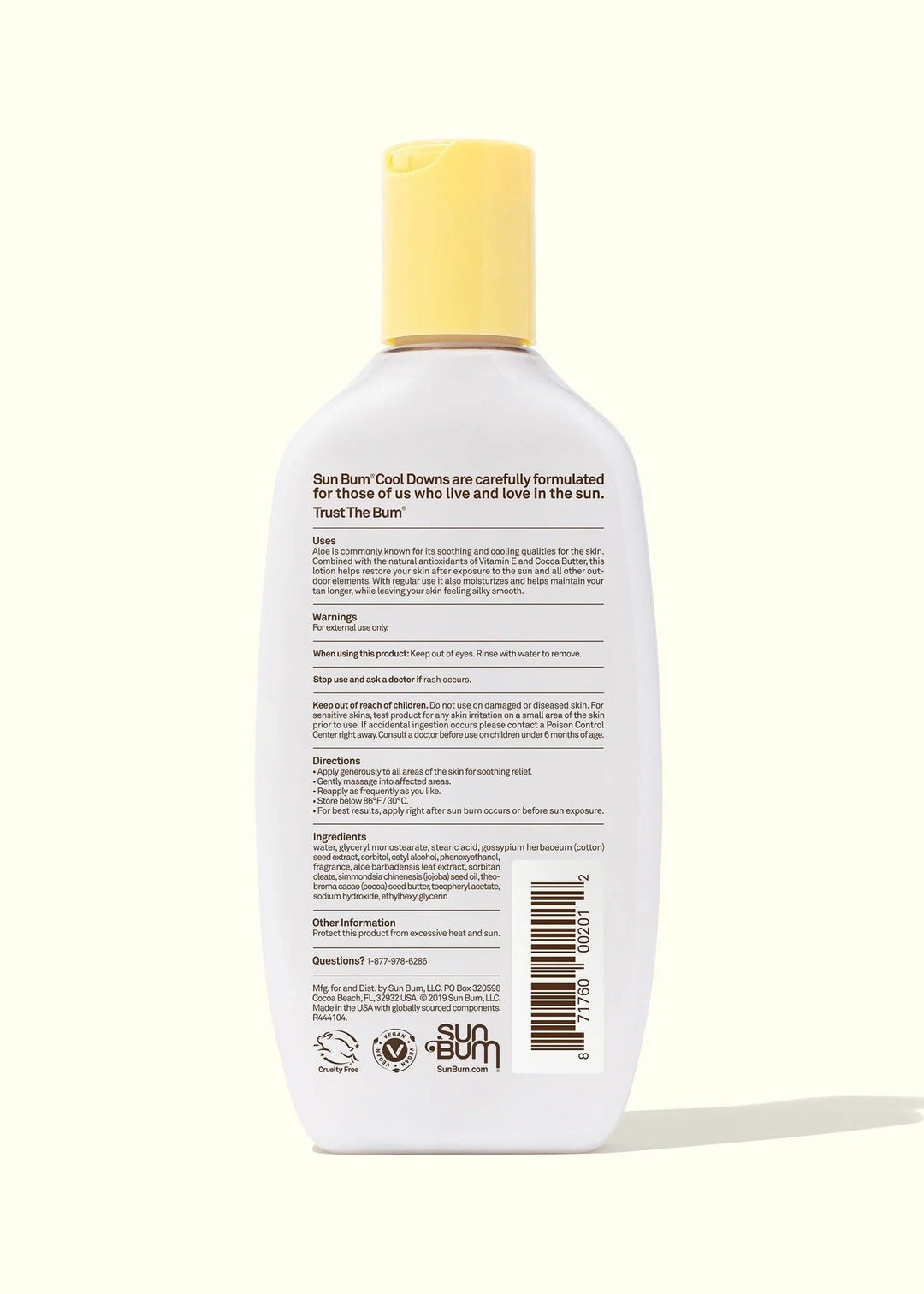 Sun Bum Body & Hair Care After Sun Cool Down Lotion