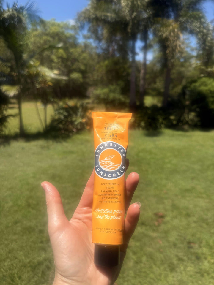 SunButter Reef Safe Body Care Reef Safe SPF50 Sunscreen Water Resistant Tube -120g
